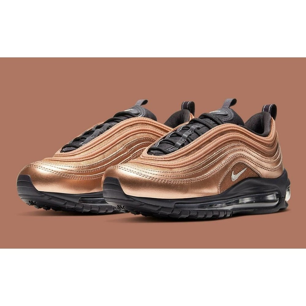NEW Nike Air Max 97 Metallic Red Bronze Black Copper 3M CT1176-900 Women’s 5.5